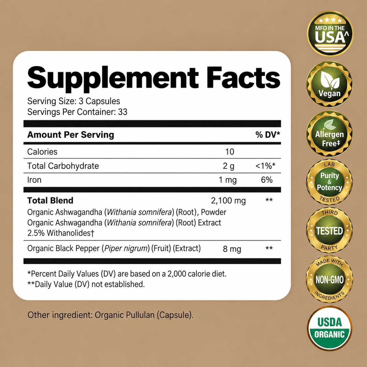 Organic Ashwagandha