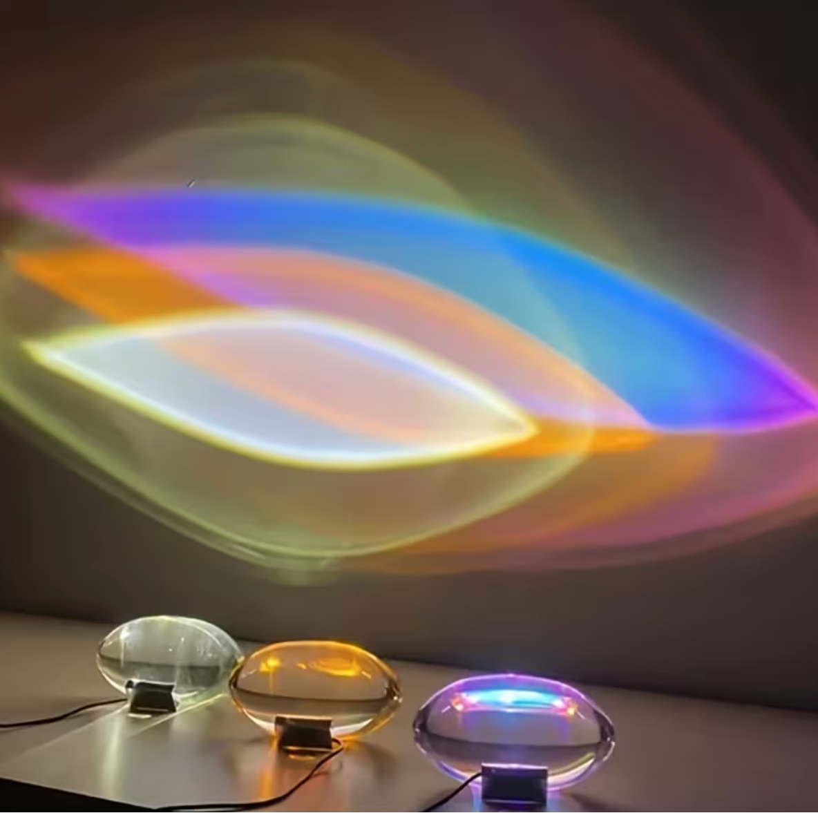 Dusk Prism - Crystal Angel Eye Table Lamp